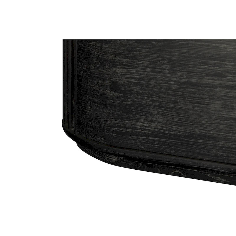 Modrest Fields Modern Black Acacia Dresser