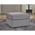 Signature Design by Ashley Modmax Dark Gray Oversized Accent Ottoman