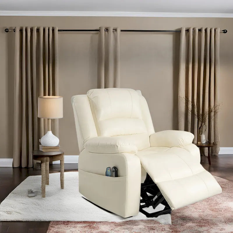 Power Lift Recliner Chair for Elderly with Heat, Massage & Adjustable Recline