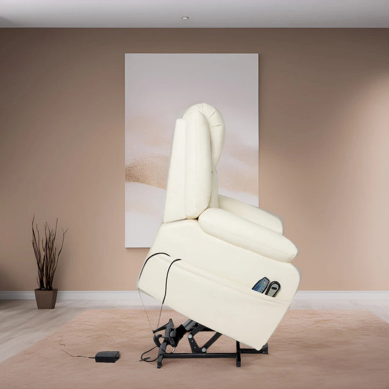 Power Lift Recliner Chair for Elderly with Heat, Massage & Adjustable Recline