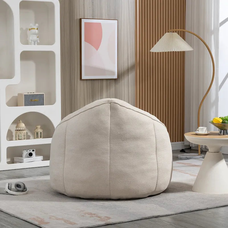 Bean Bag Sofa Chair with Footrest