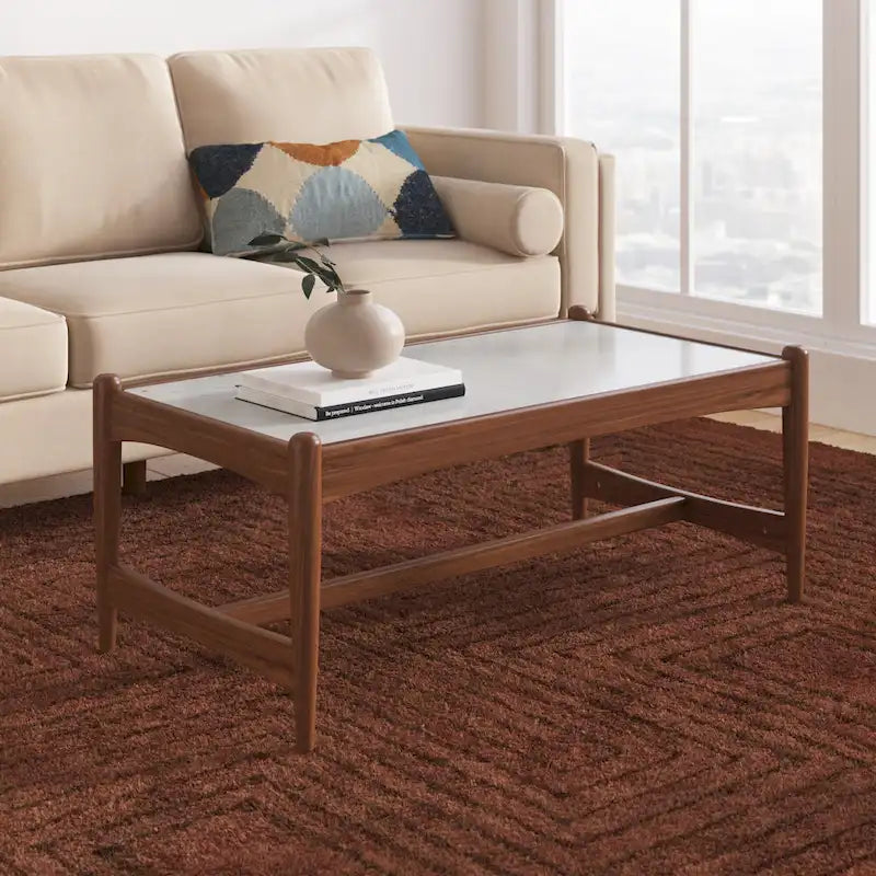 Belinda Genuine Marble Coffee Table