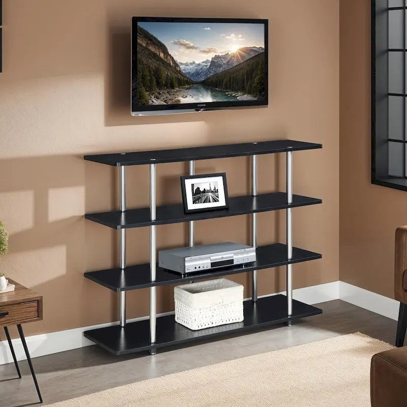 Convenience Concepts Designs2Go XL 55 inch Highboy 4 Tier TV Stand