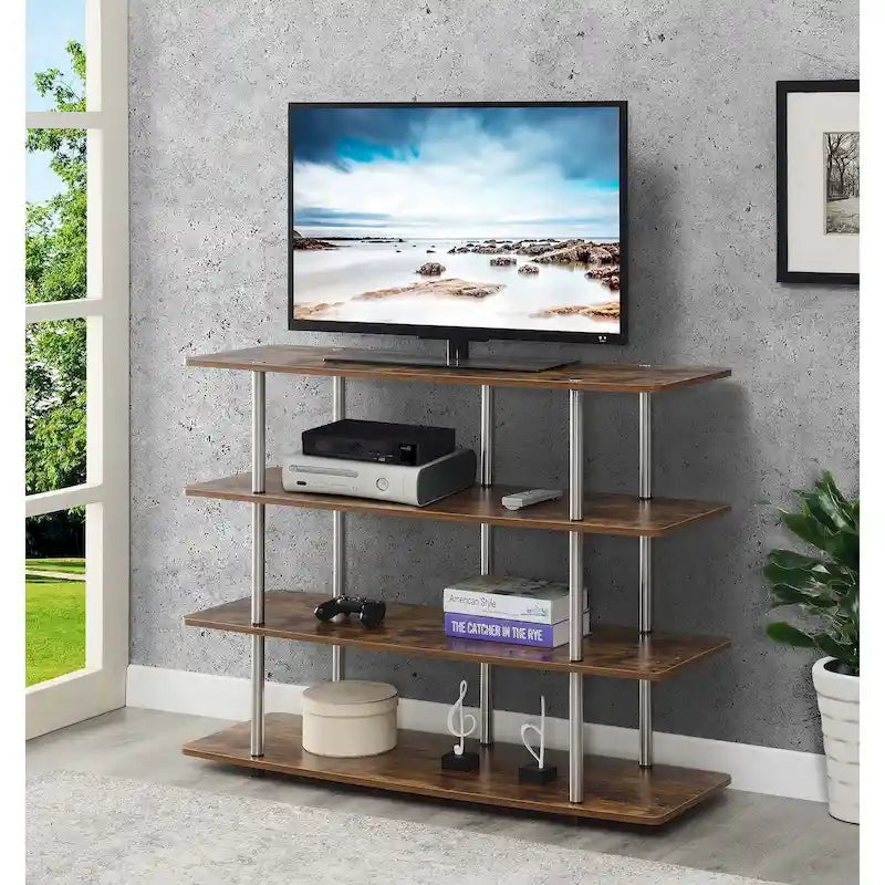 Convenience Concepts Designs2Go XL 55 inch Highboy 4 Tier TV Stand