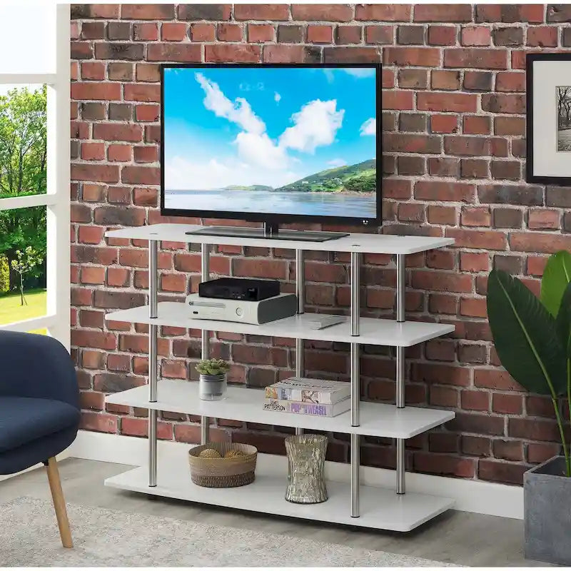 Convenience Concepts Designs2Go XL 55 inch Highboy 4 Tier TV Stand
