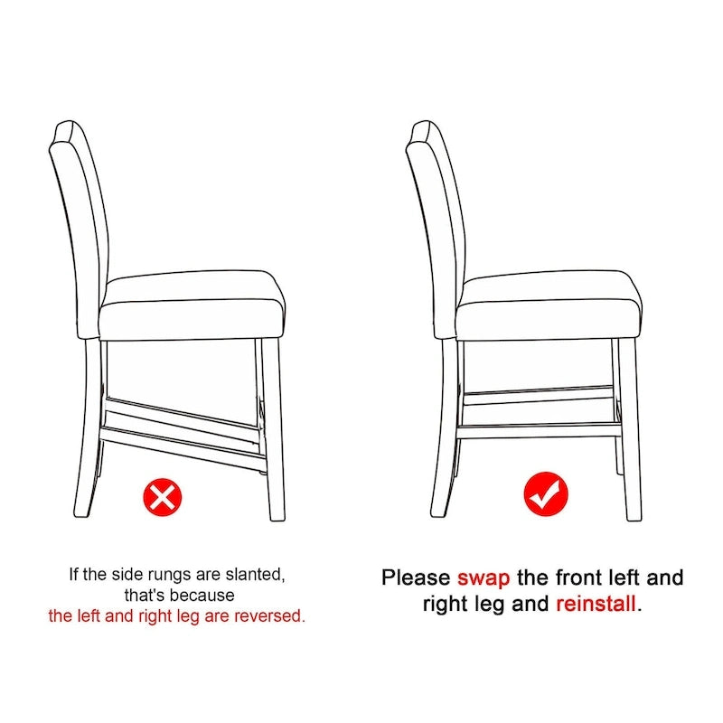 28 Inches Barstools Upholstered Bar Stools Pub Chairs Set of 2