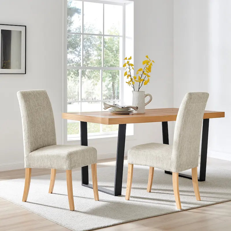 Valencia Fabric Chair, (Set of 2)
