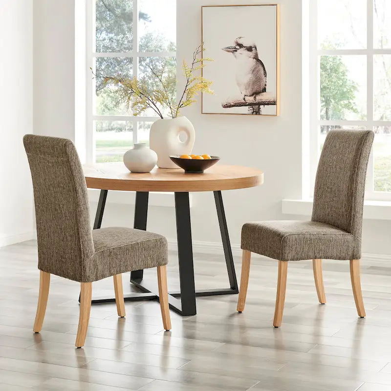 Valencia Fabric Chair, (Set of 2)