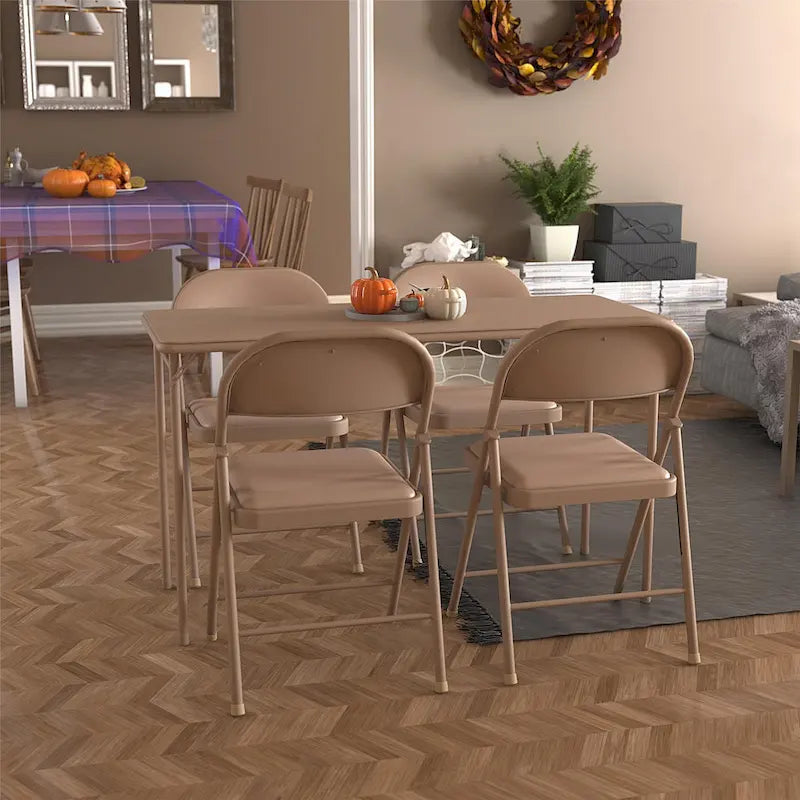 COSCO 20 x 48 Vinyl Top Folding Table