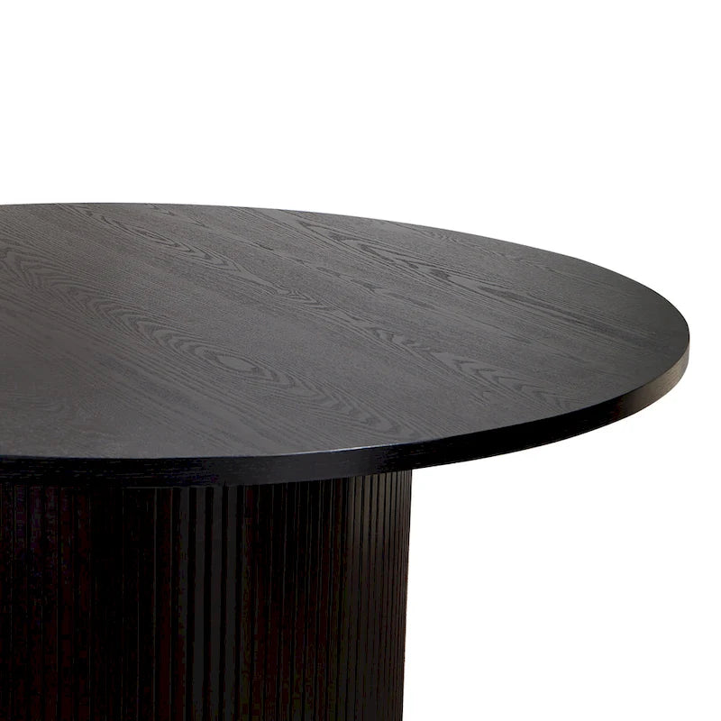 Round Kitchen Table Solid Wood Dining Table