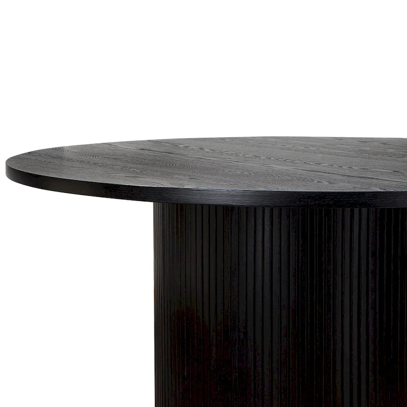 Round Kitchen Table Solid Wood Dining Table