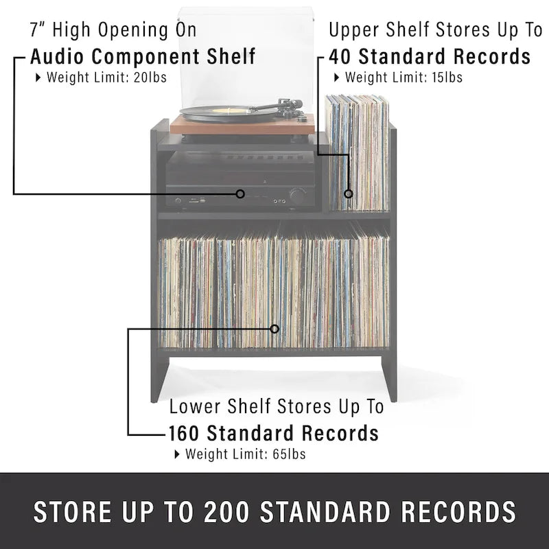 Crosley Portland Turntable Stand