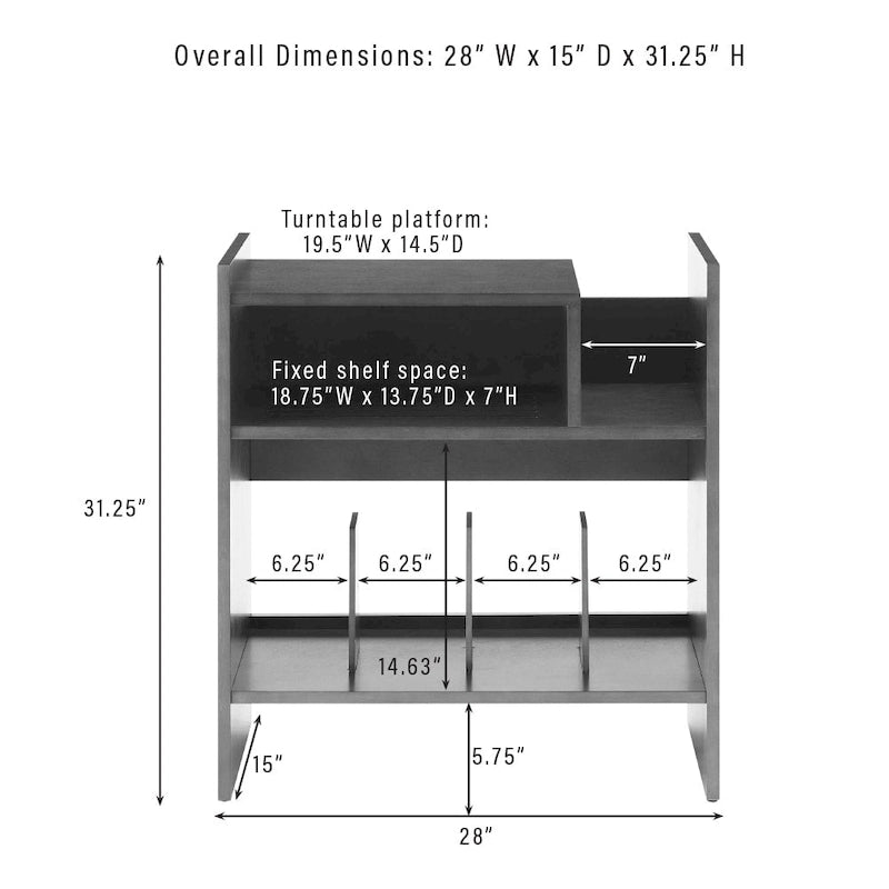 Crosley Portland Turntable Stand