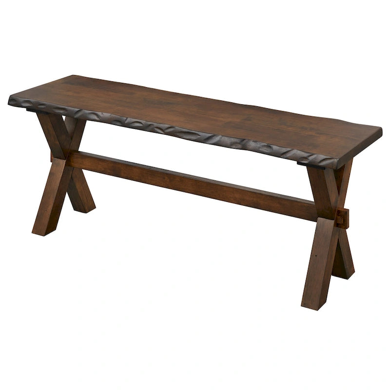 Simple Living Mandeville 6-piece Solid Wood Dining Set with Bench