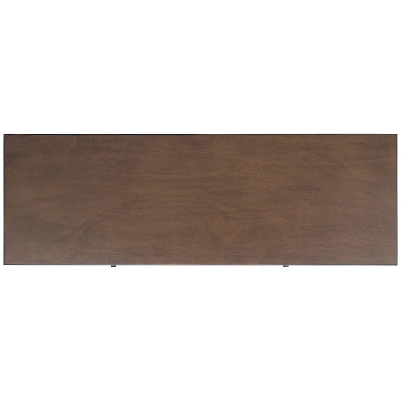 2-Door TV Media Stand with Herringbone Pattern - 47W x 16D x 20H