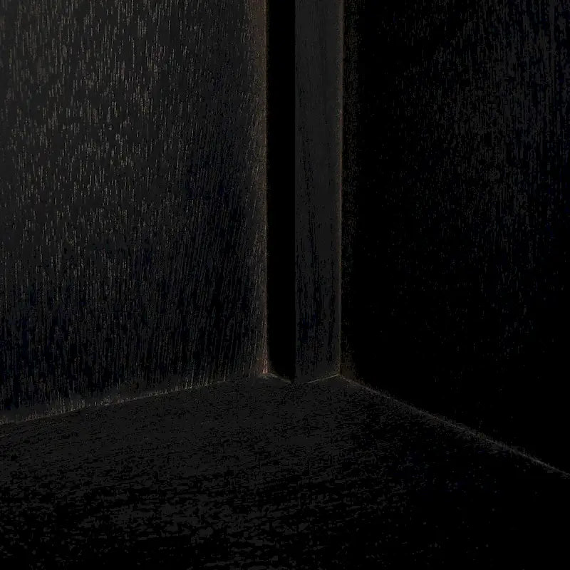 2-Door TV Media Stand with Herringbone Pattern - 47W x 16D x 20H