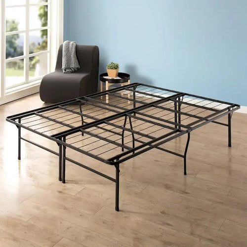 18 Inch Metal Platform Bed Frame by Crown Comfort