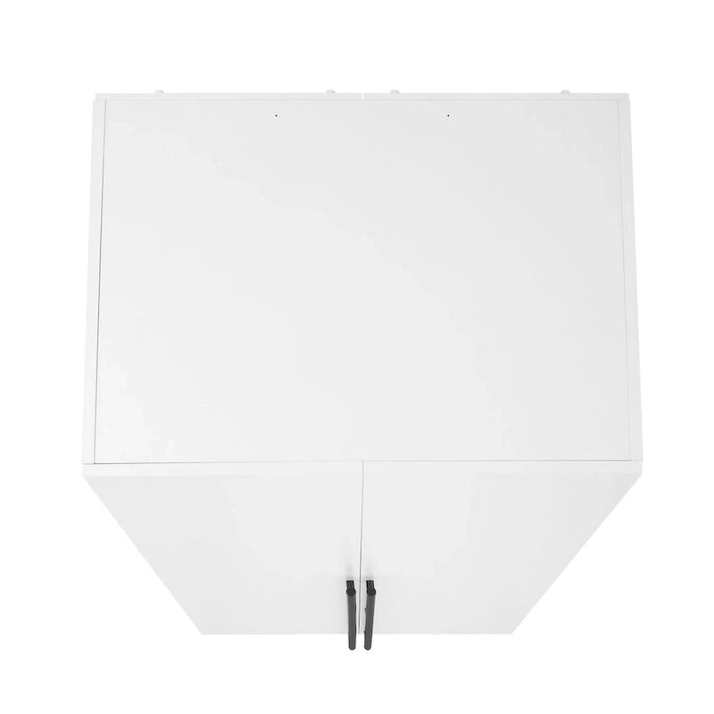 Manhattan Comfort Lee Modern 3.0 Freestanding Wardrobe Closet Armoire Set of 3