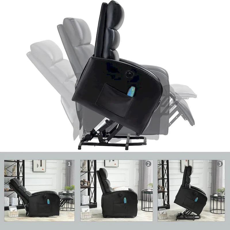 AVAWING Modern Power Lift Massage Chair Electric Recliner