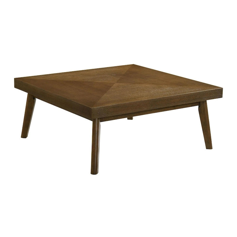 Hayward Walnut Coffee Table with Diamond Parquet