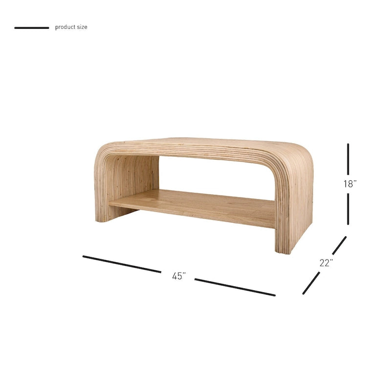 Kyran Rattan Coffee Table & Side/End Table