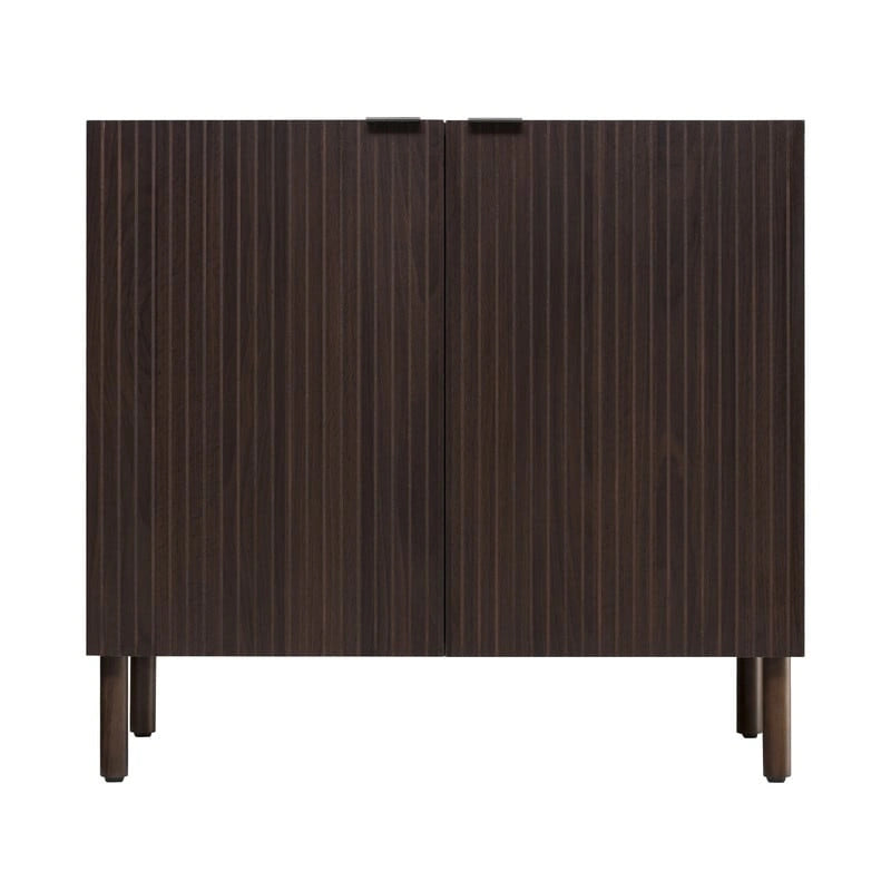 Merk Walnut Cabinet 2 Door