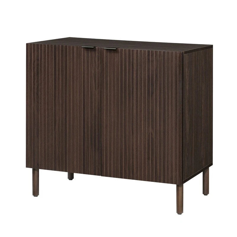 Merk Walnut Cabinet 2 Door