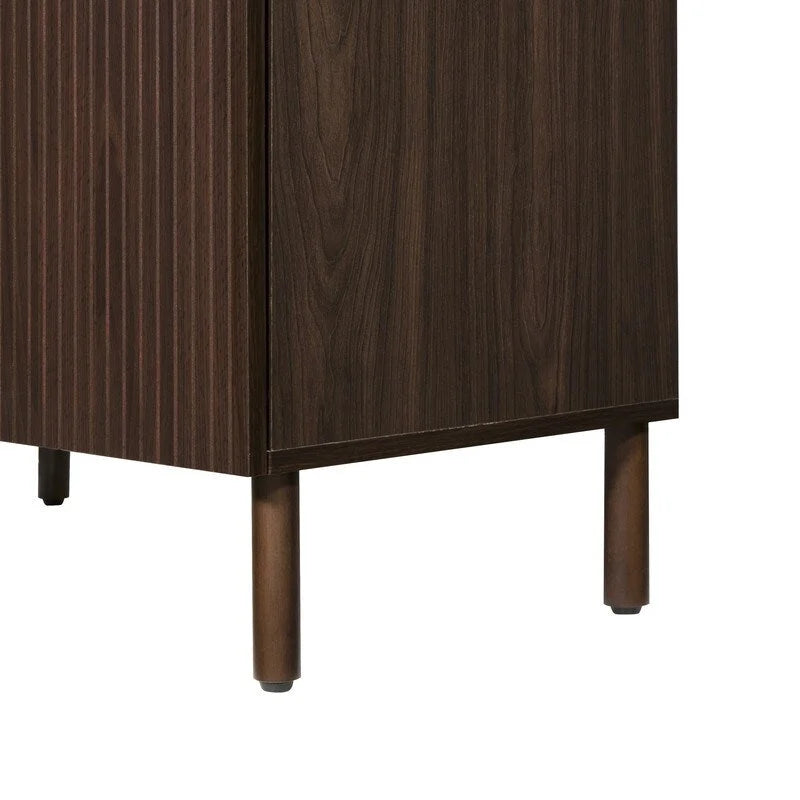 Merk Walnut Cabinet 2 Door