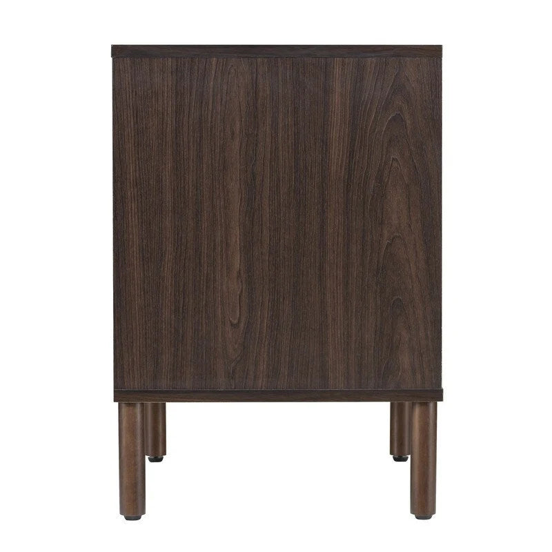 Merk Walnut Cabinet 2 Door