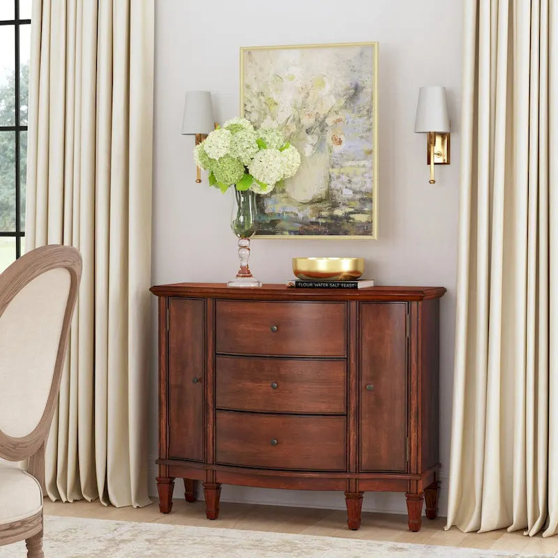 Sheffield 3 Drawer 2 Door Accent Cabinet