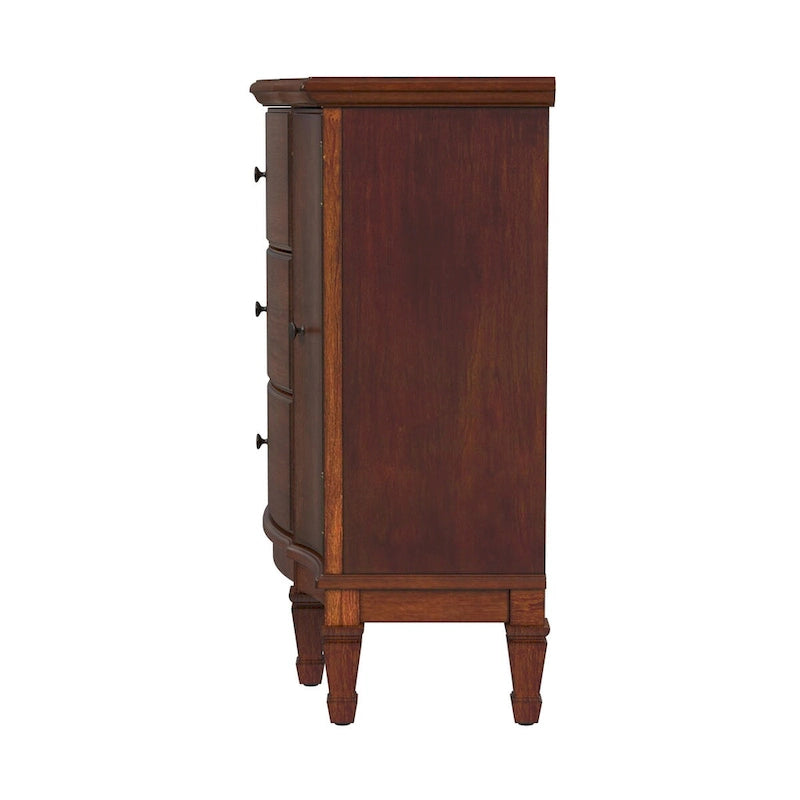 Sheffield 3 Drawer 2 Door Accent Cabinet