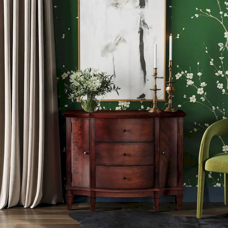 Sheffield 3 Drawer 2 Door Accent Cabinet